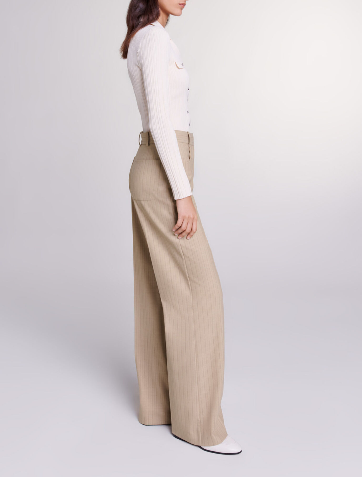 Pantalón de talle alto