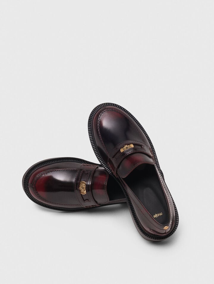 Mocasines de piel