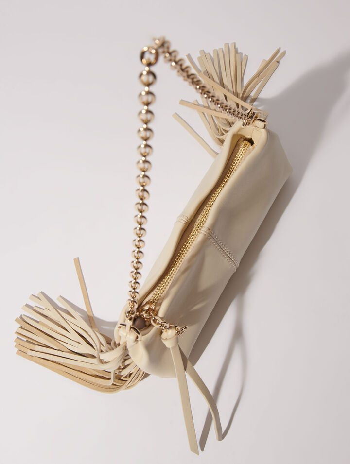 Cartera Miss M pouch de piel lisa