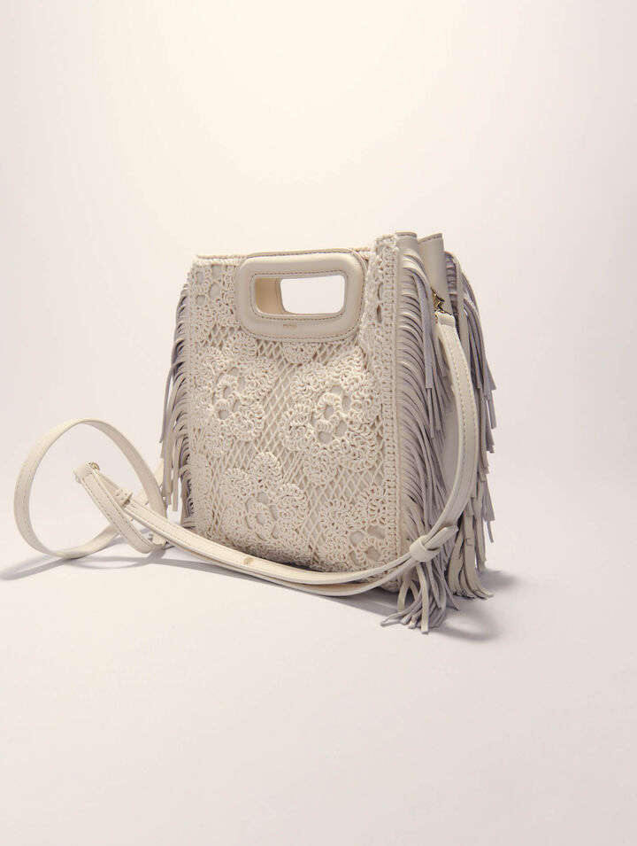 Bolso M de ganchillo