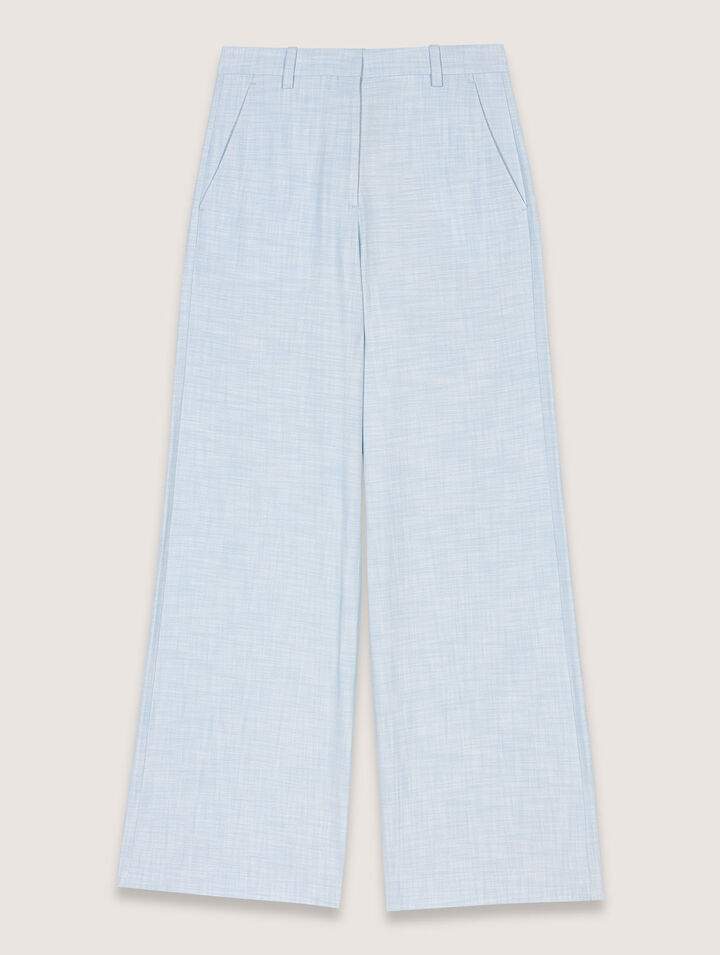 Pantalón sastre ancho
