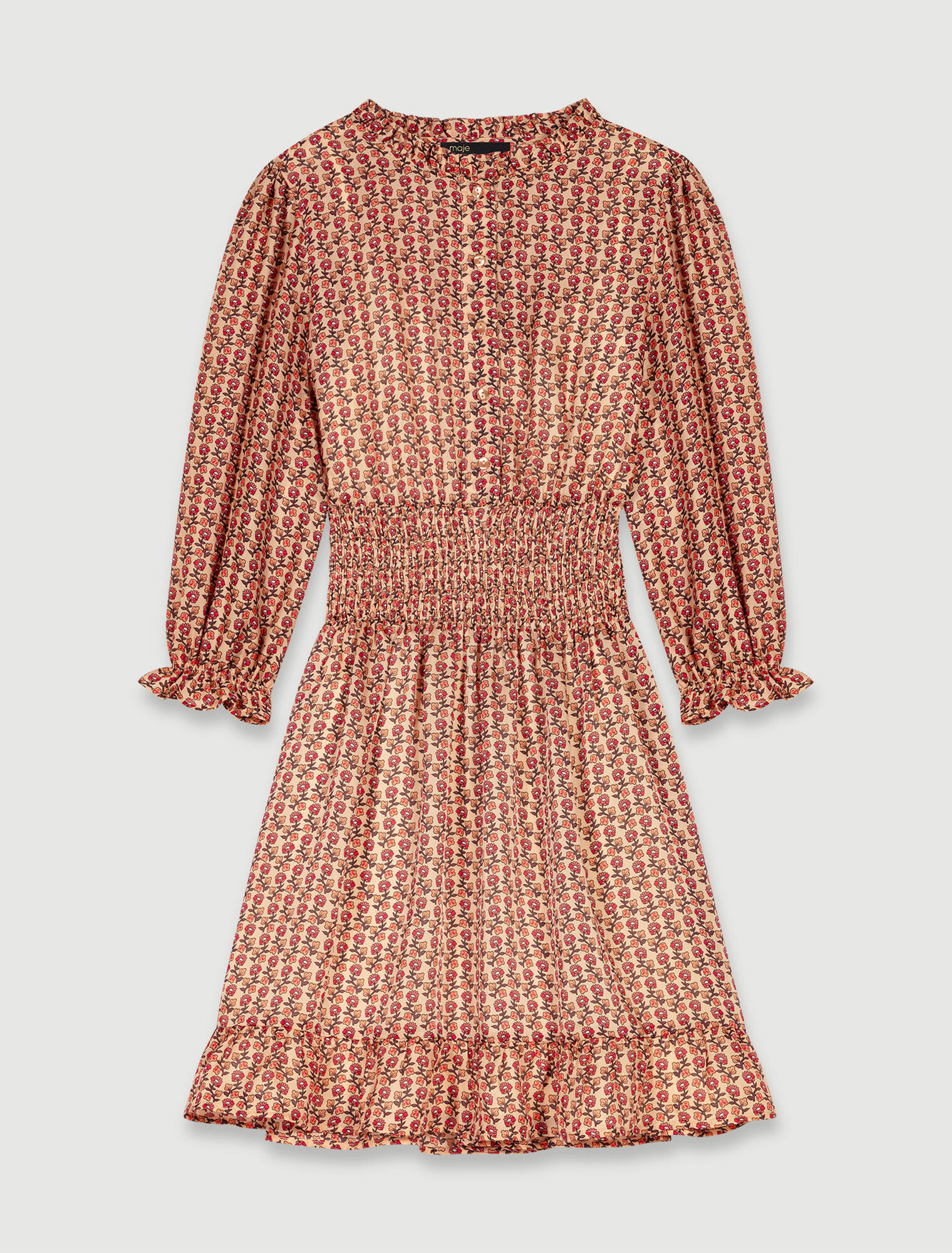 Vestido estampado floral