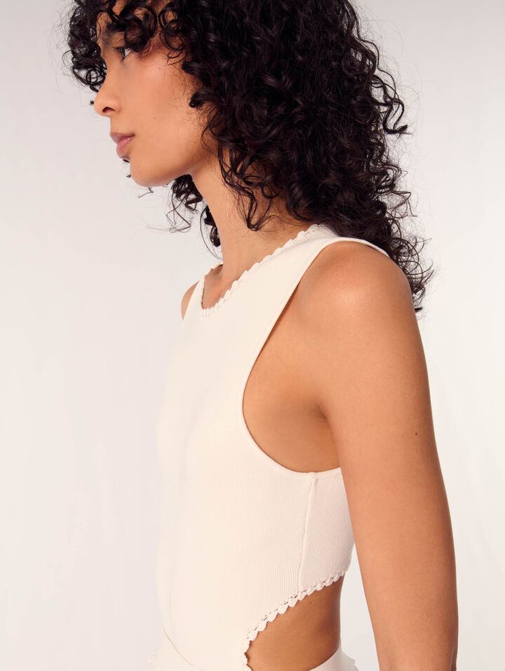Body espalda abierta y cuello joya
