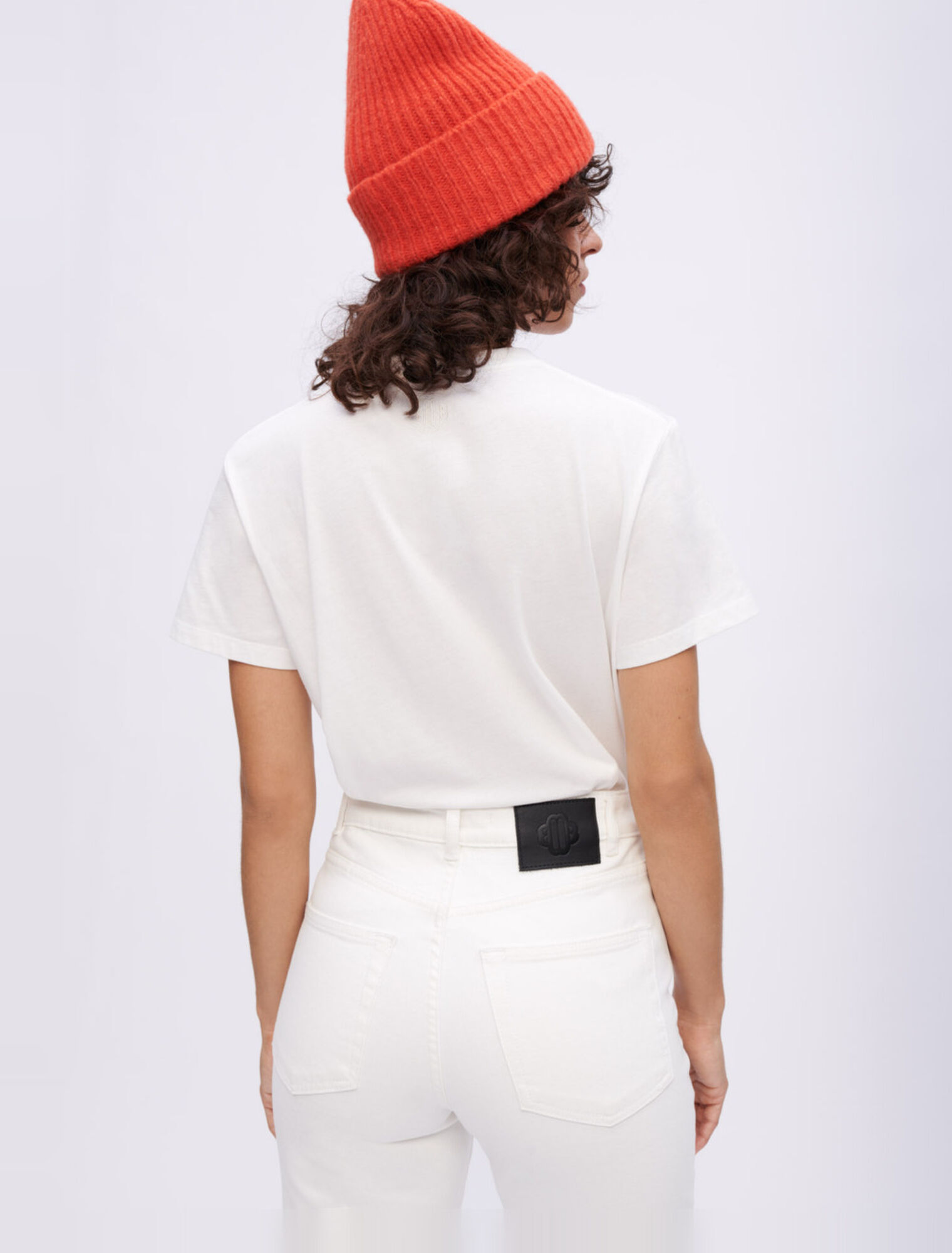 Camiseta serigrafiada con pedrería