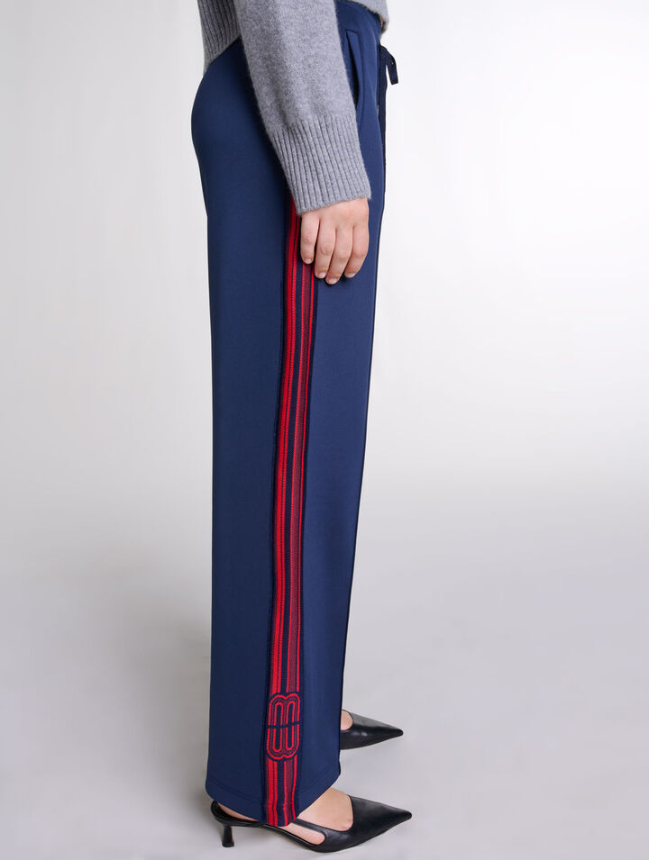 Pantalón con bandas