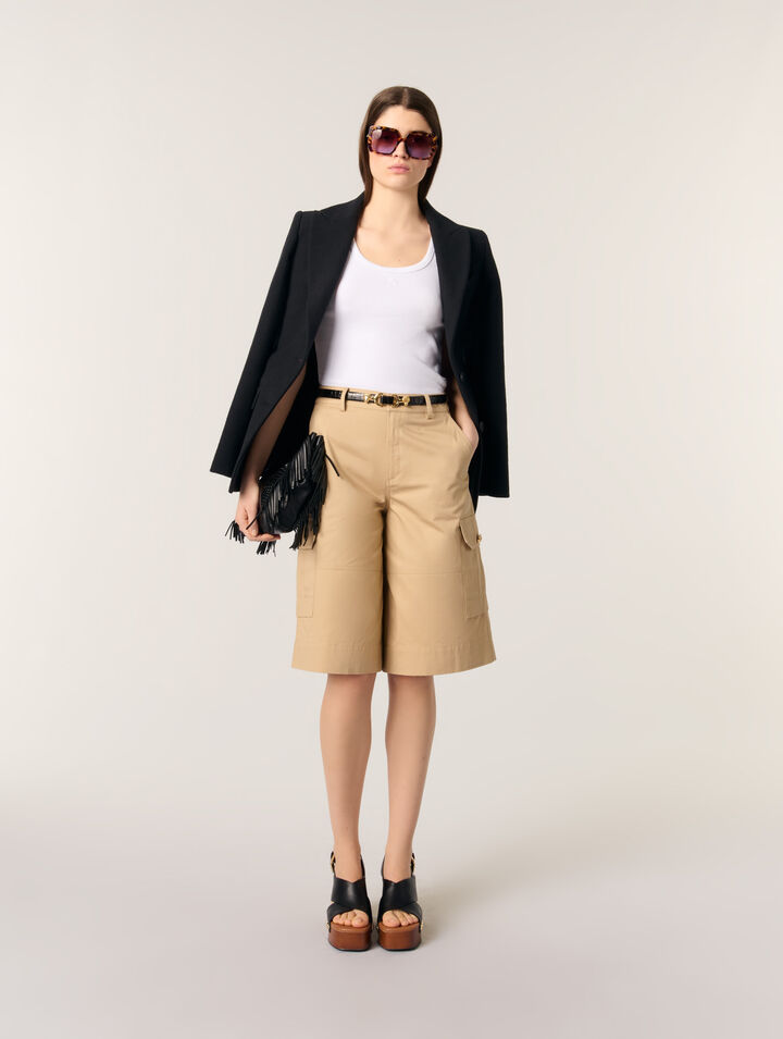 Bermudas de algodón