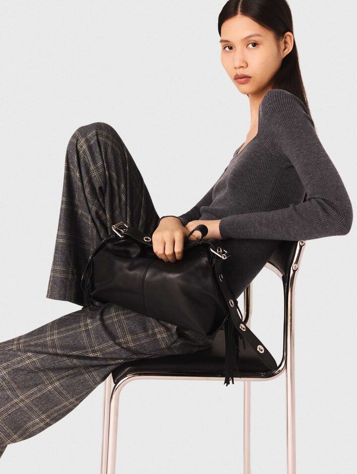 Pantalón de traje a cuadros