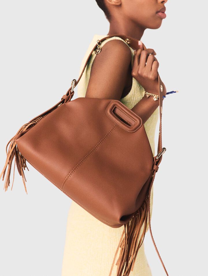 Bolso Miss M de cuero granulado