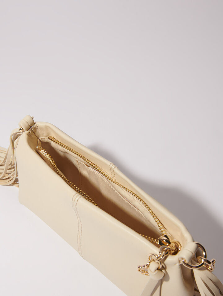 Cartera Miss M pouch de piel lisa