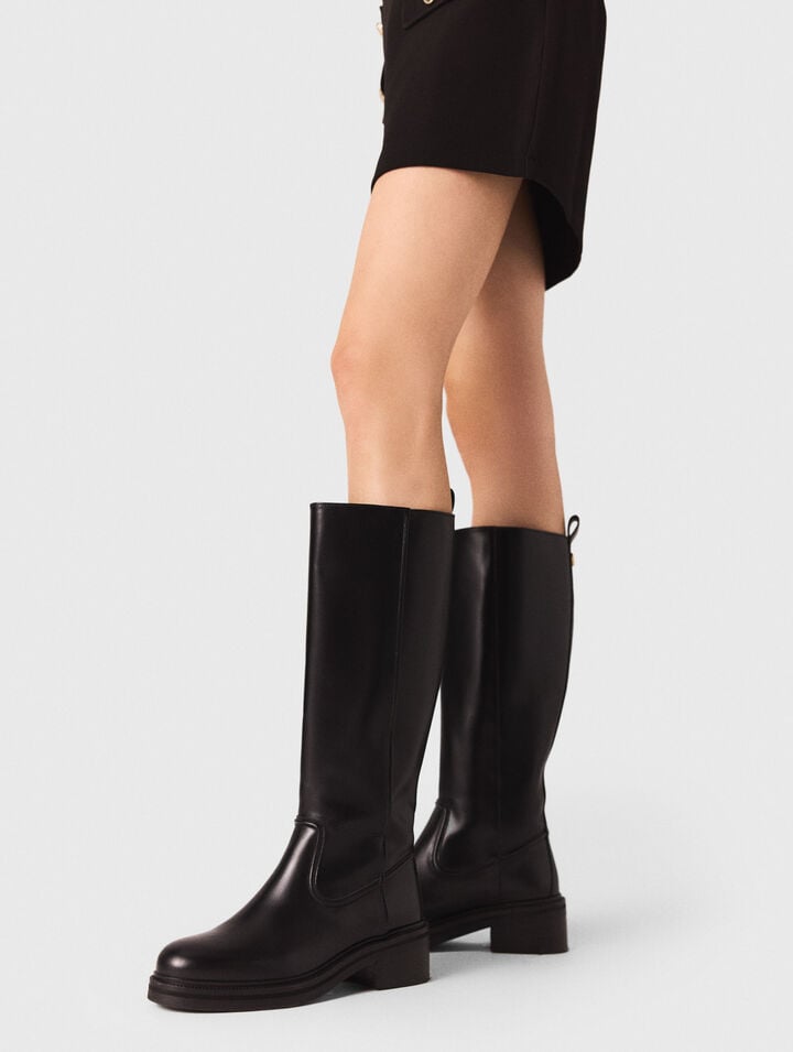 Botas de cuero