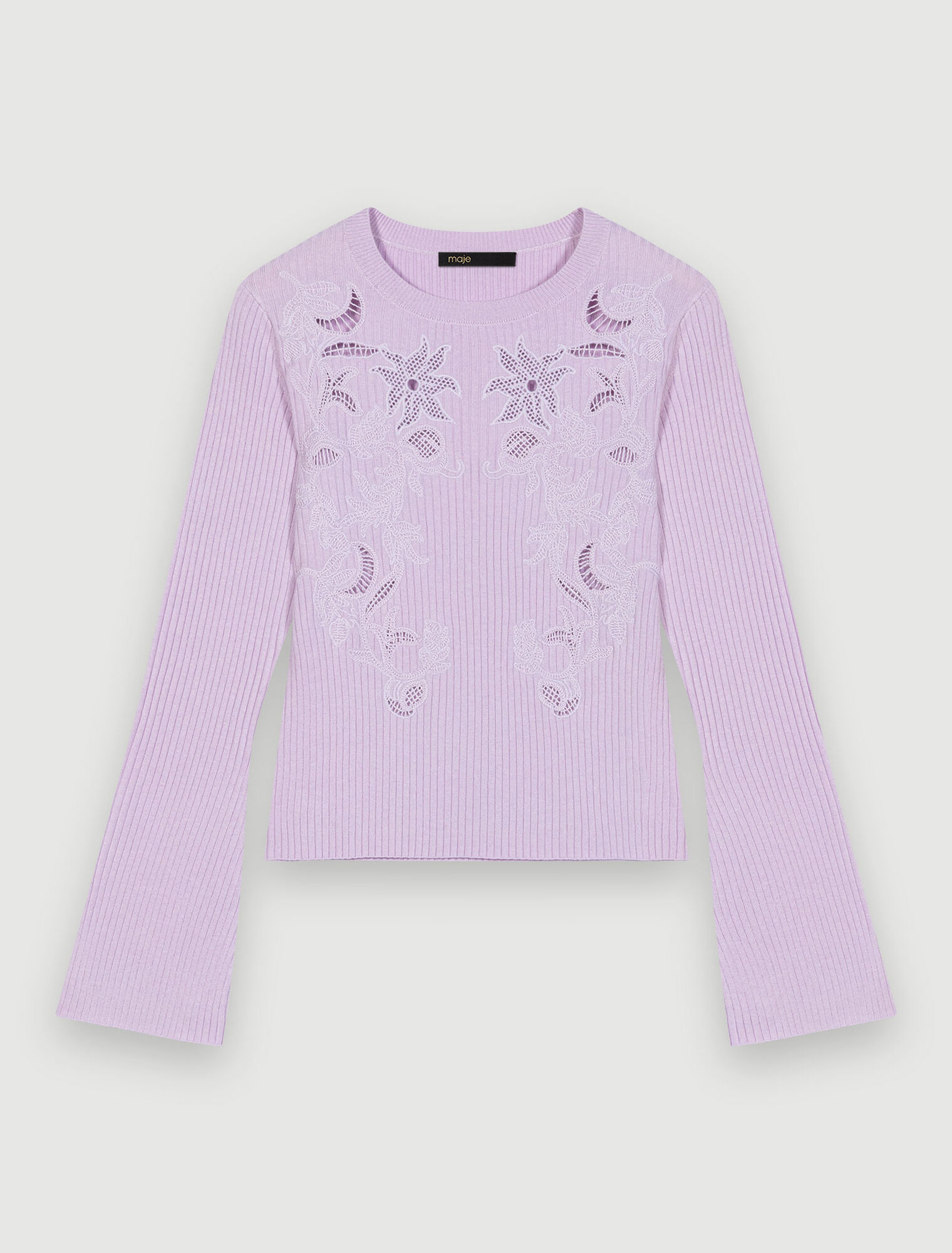 Jersey con motivos calados