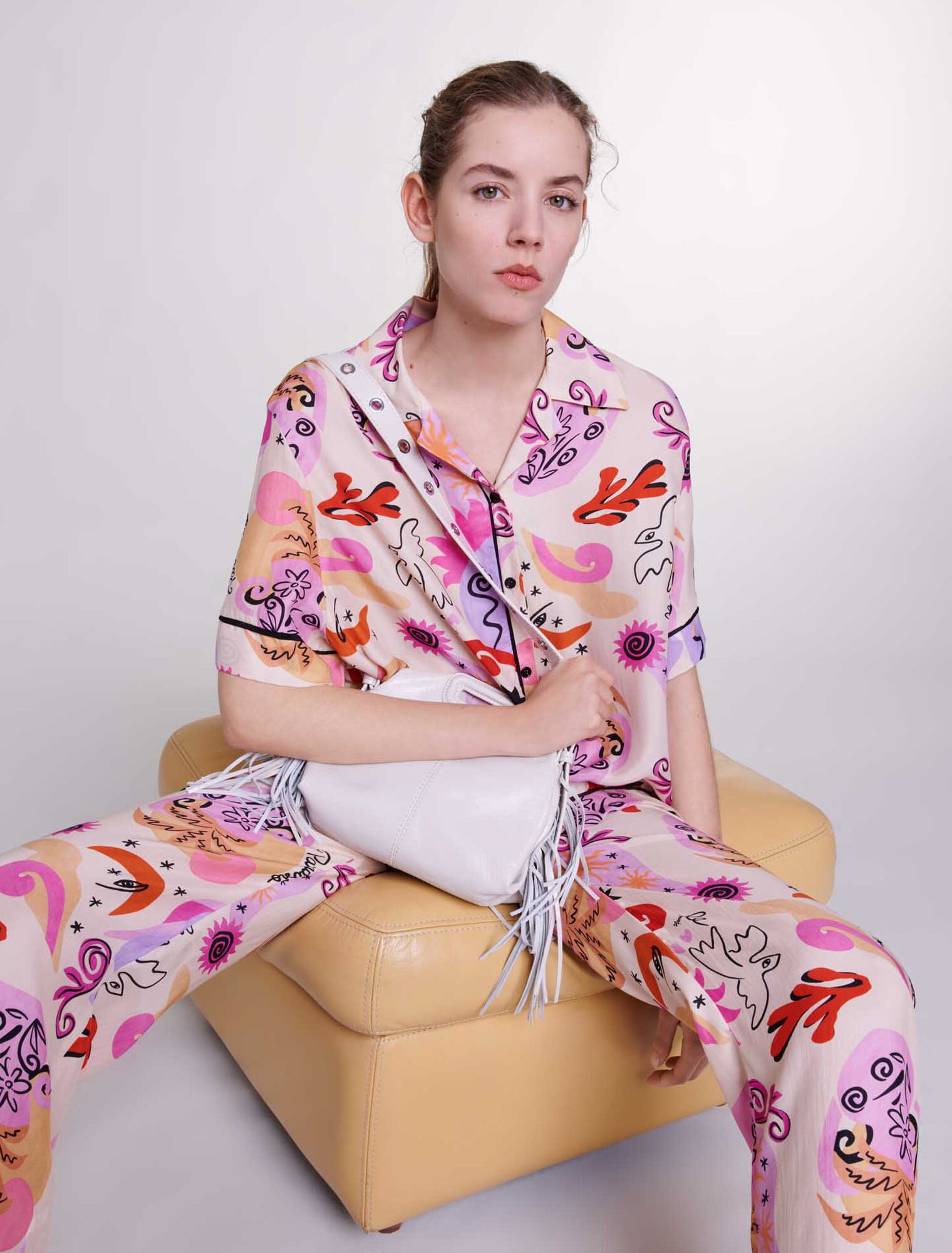 Camisa de seda