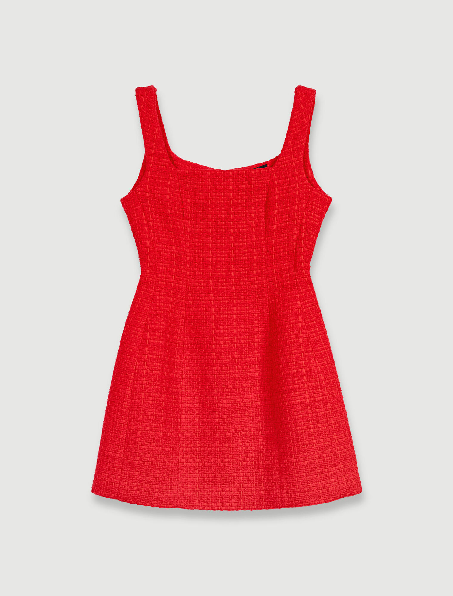 Vestido corto de tweed