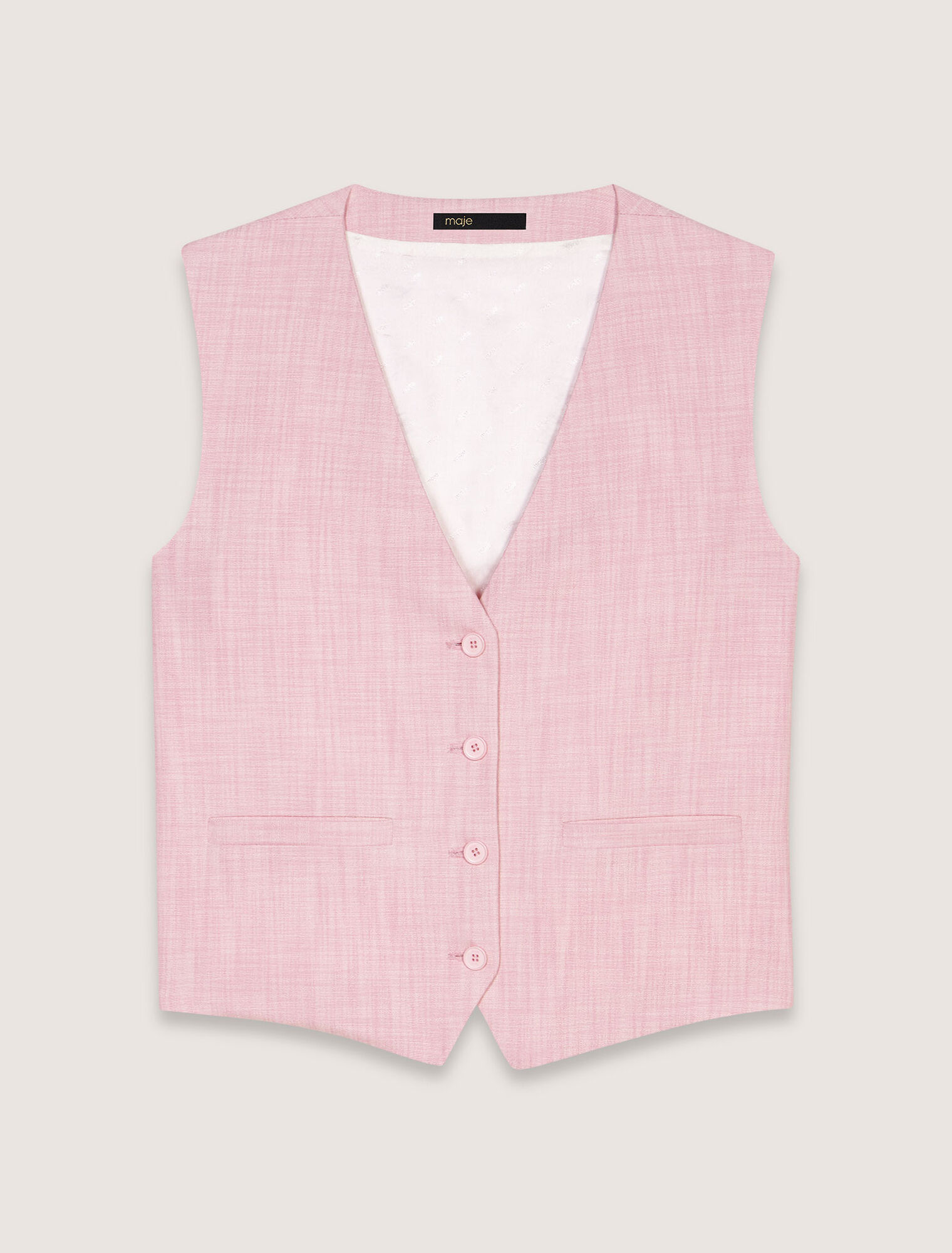 Chaleco de traje