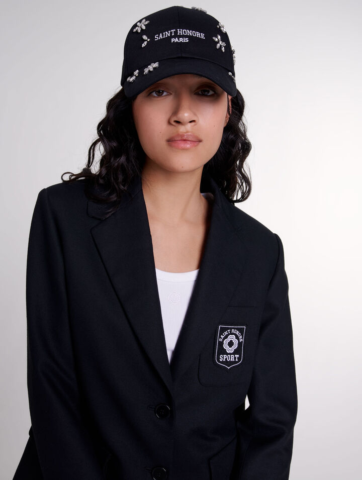 Chaqueta sastre bordada