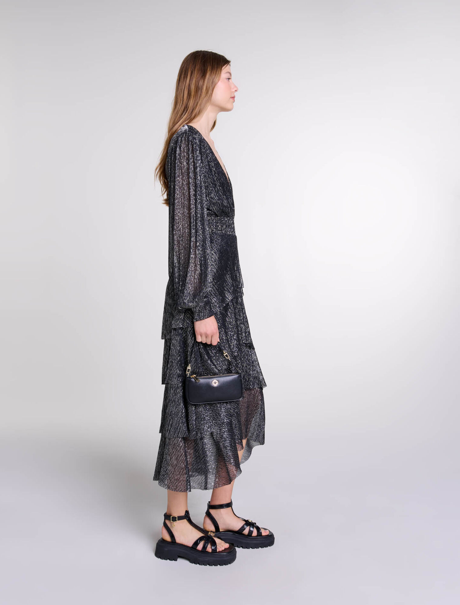 Vestido con volantes 