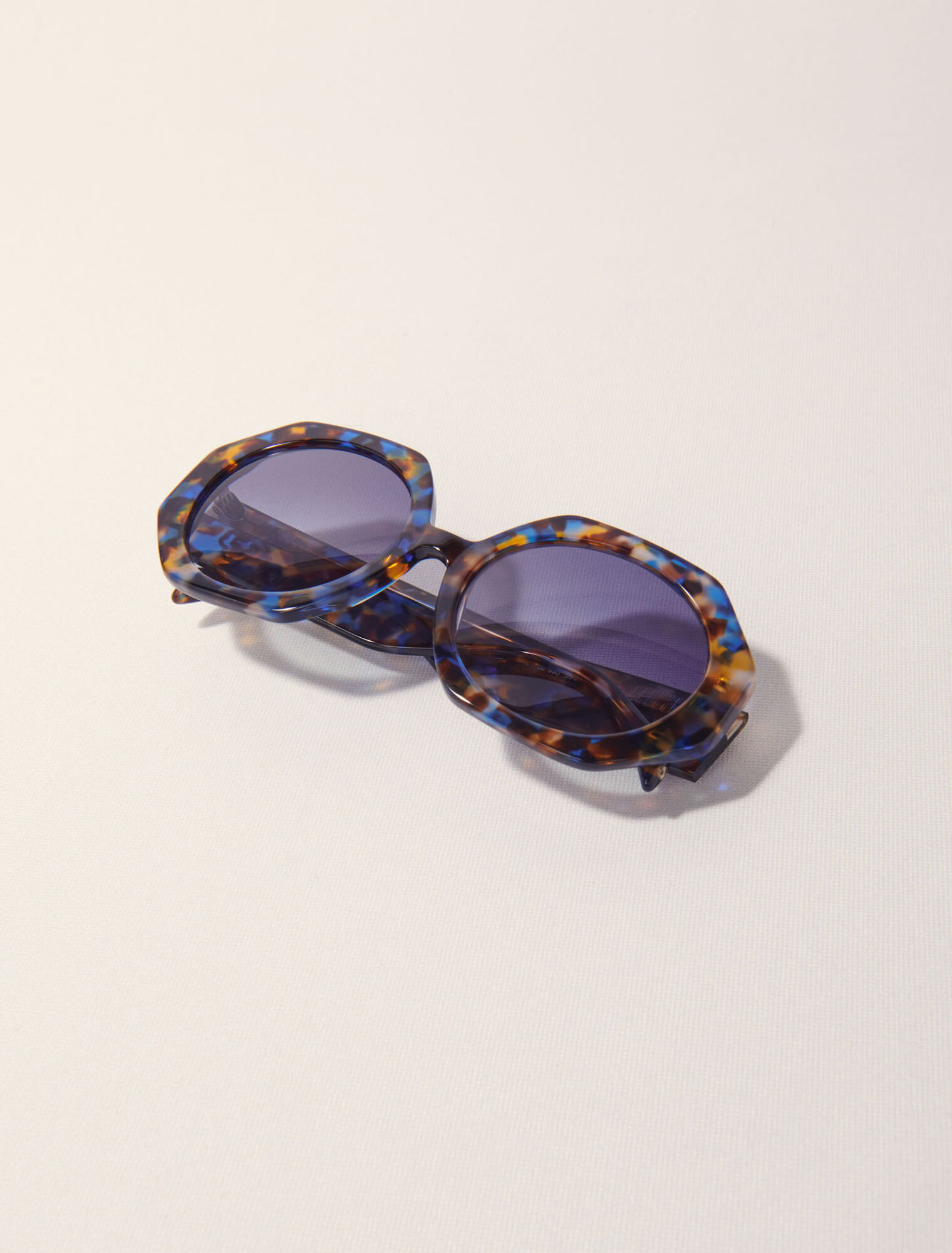 Gafas redondas de acetato carey