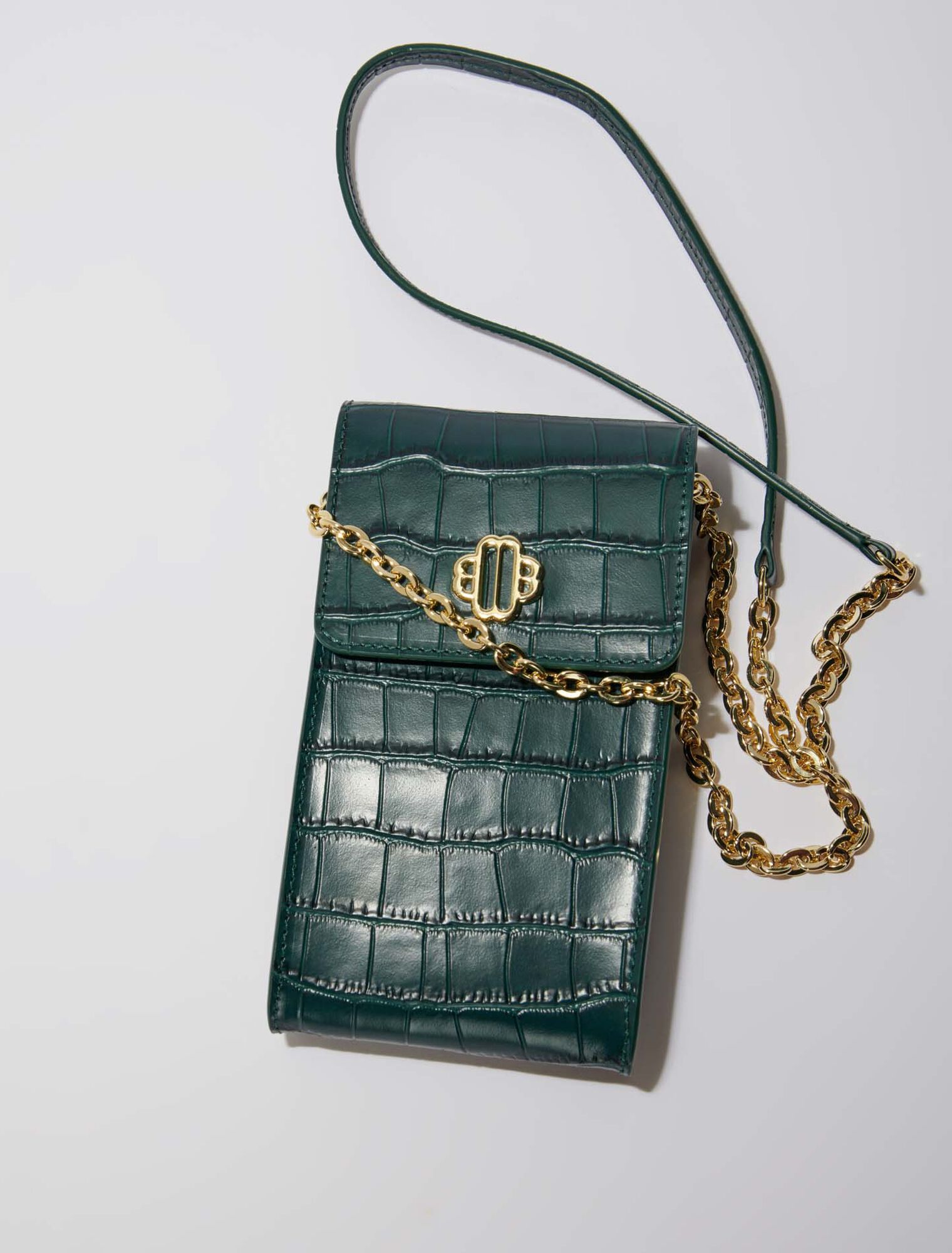 Bolso de cuero para teléfono