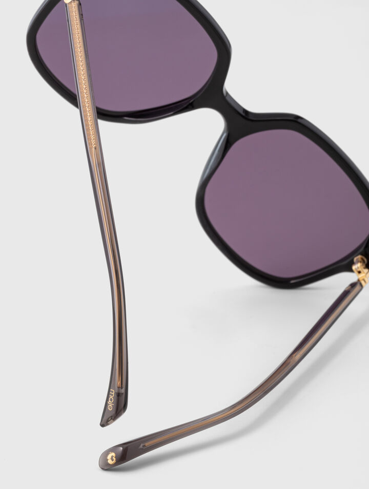 Gafas oversize de acetato