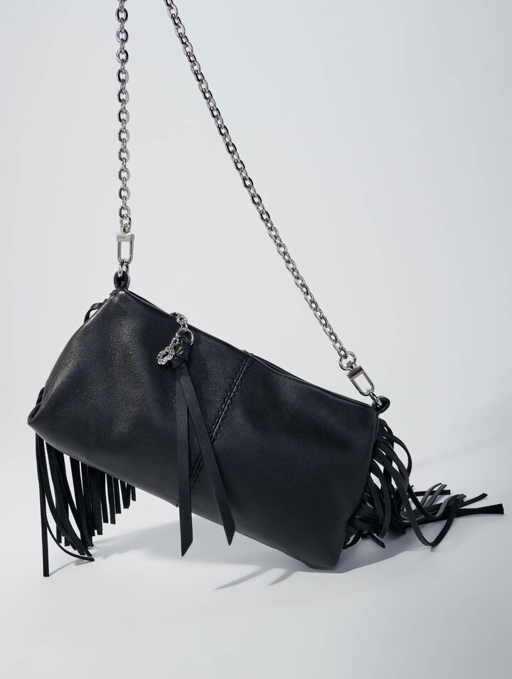 Cartera Miss M pouch de piel lisa