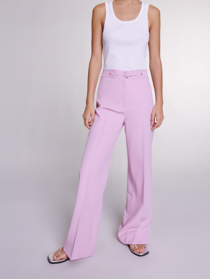 Pantalón de traje ancho