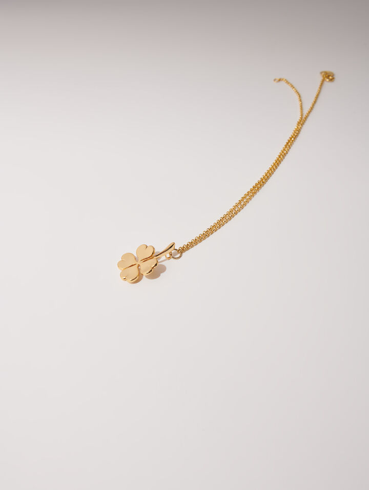 Collar trébol