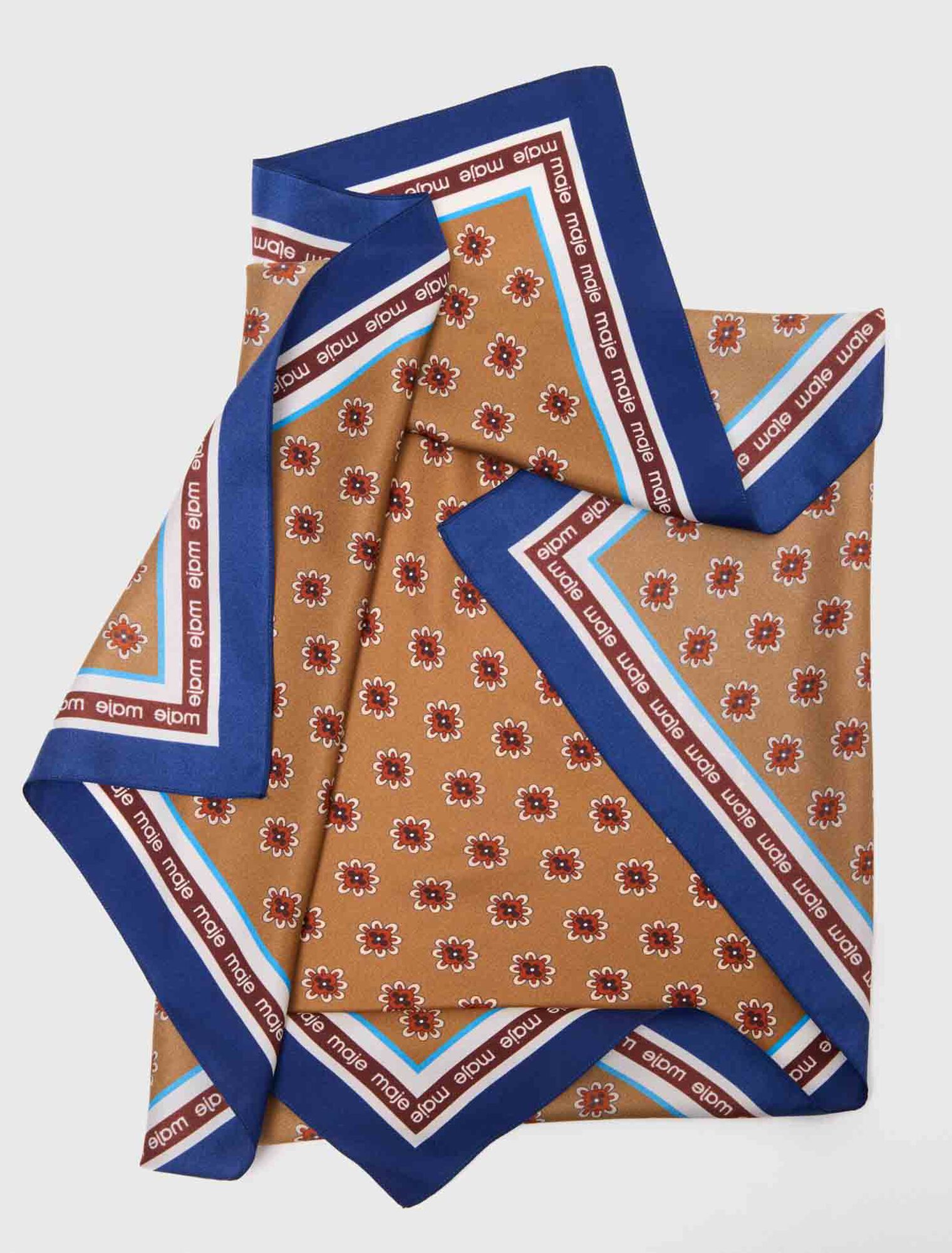 Bandana estampado floral