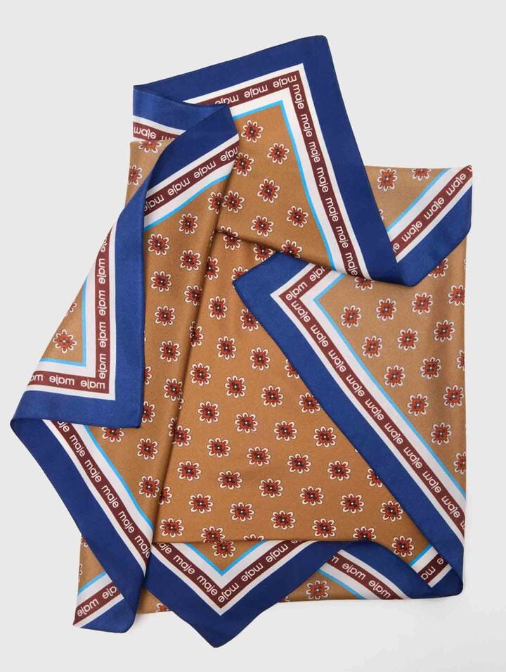 Bandana estampado floral
