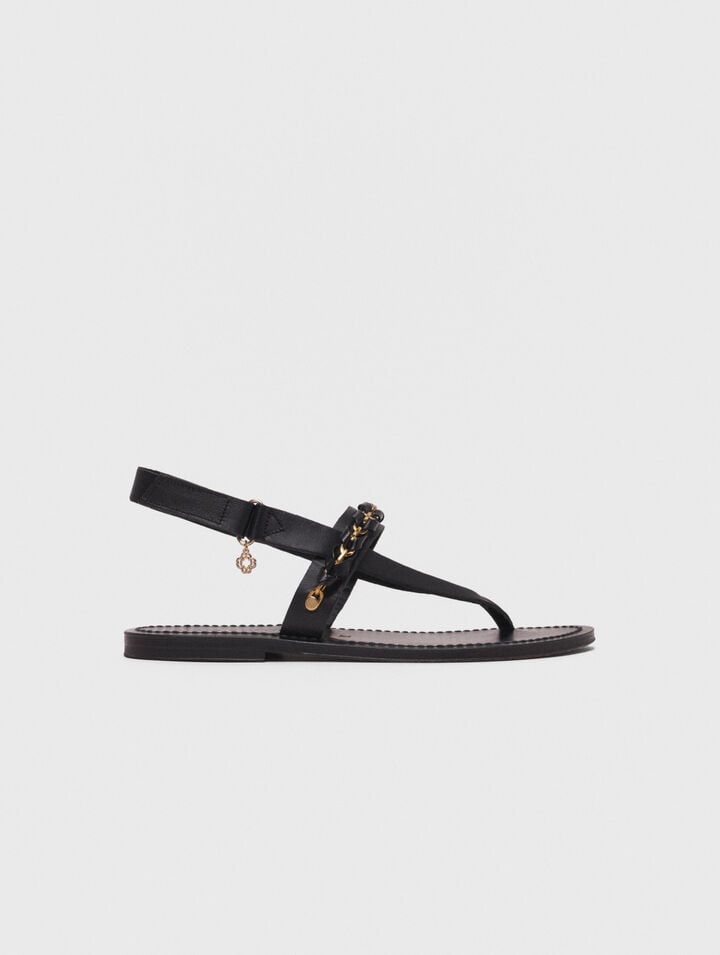 Sandalias planas de piel K.Jacques