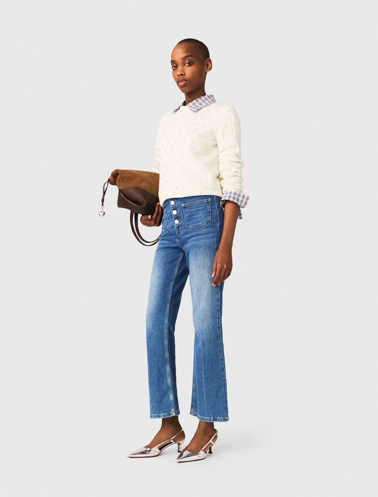 Vaqueros denim con bolsillos