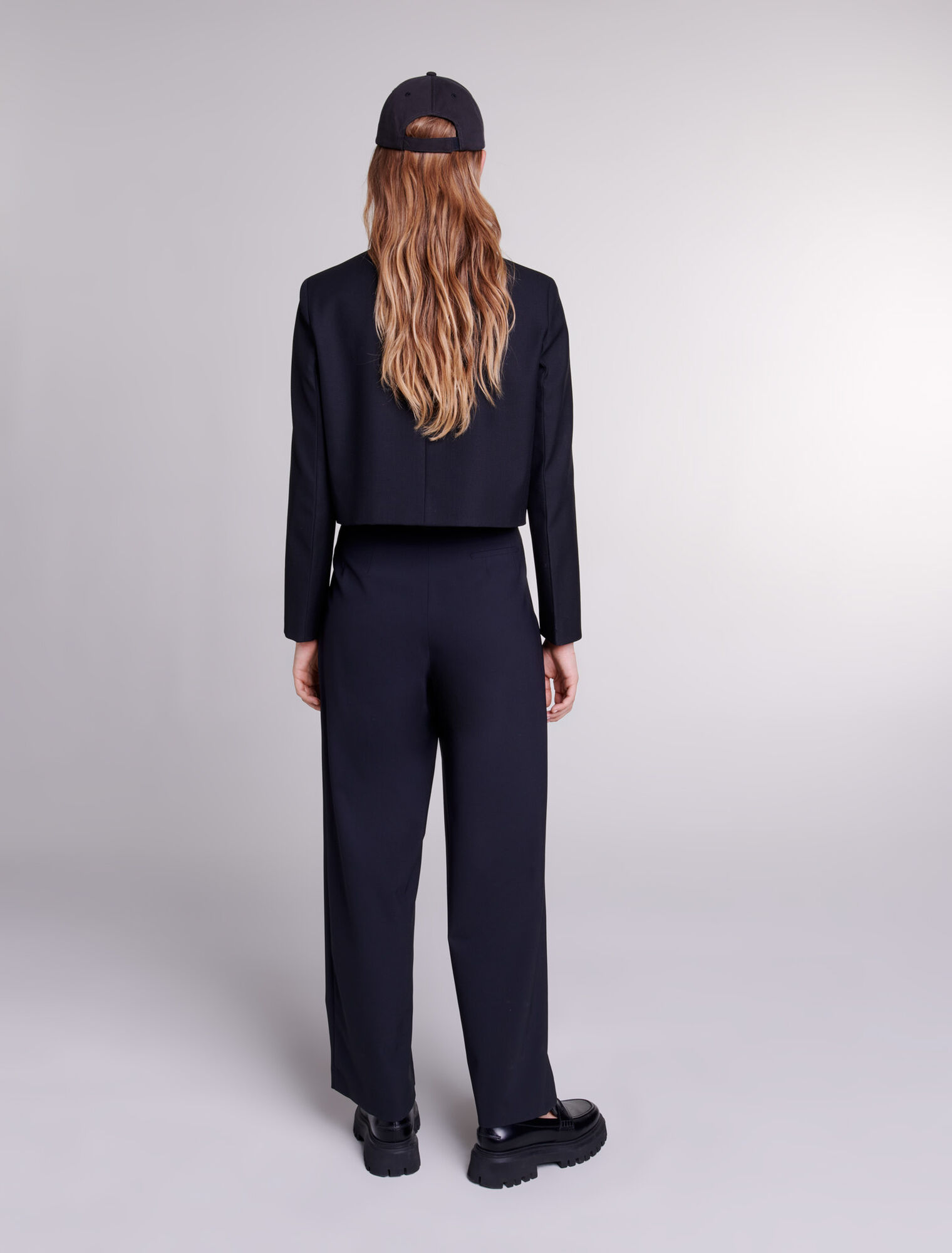Veste courte droite