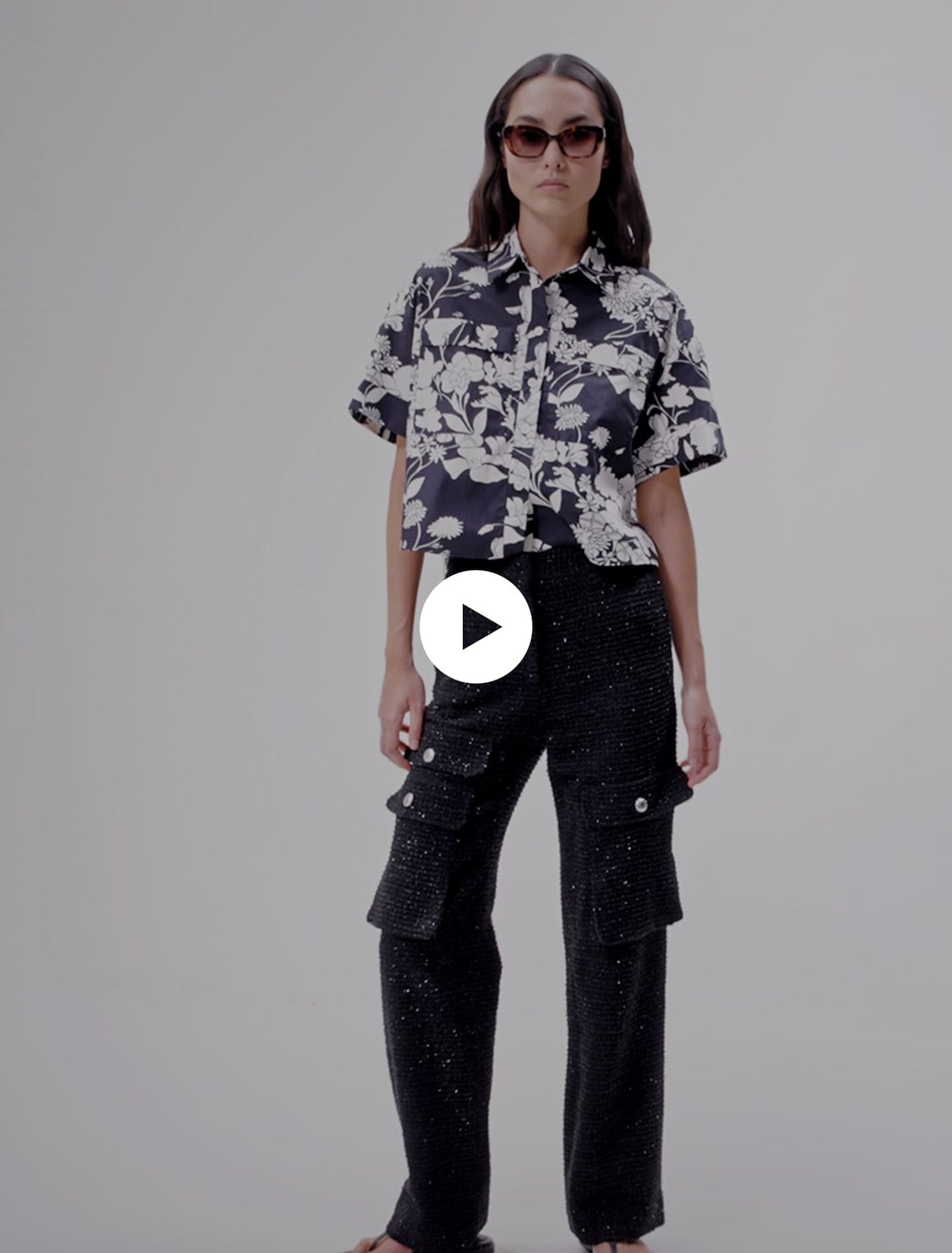 Pantalón de tweed