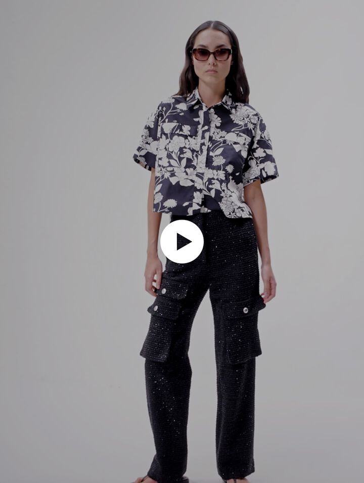 Pantalón de tweed
