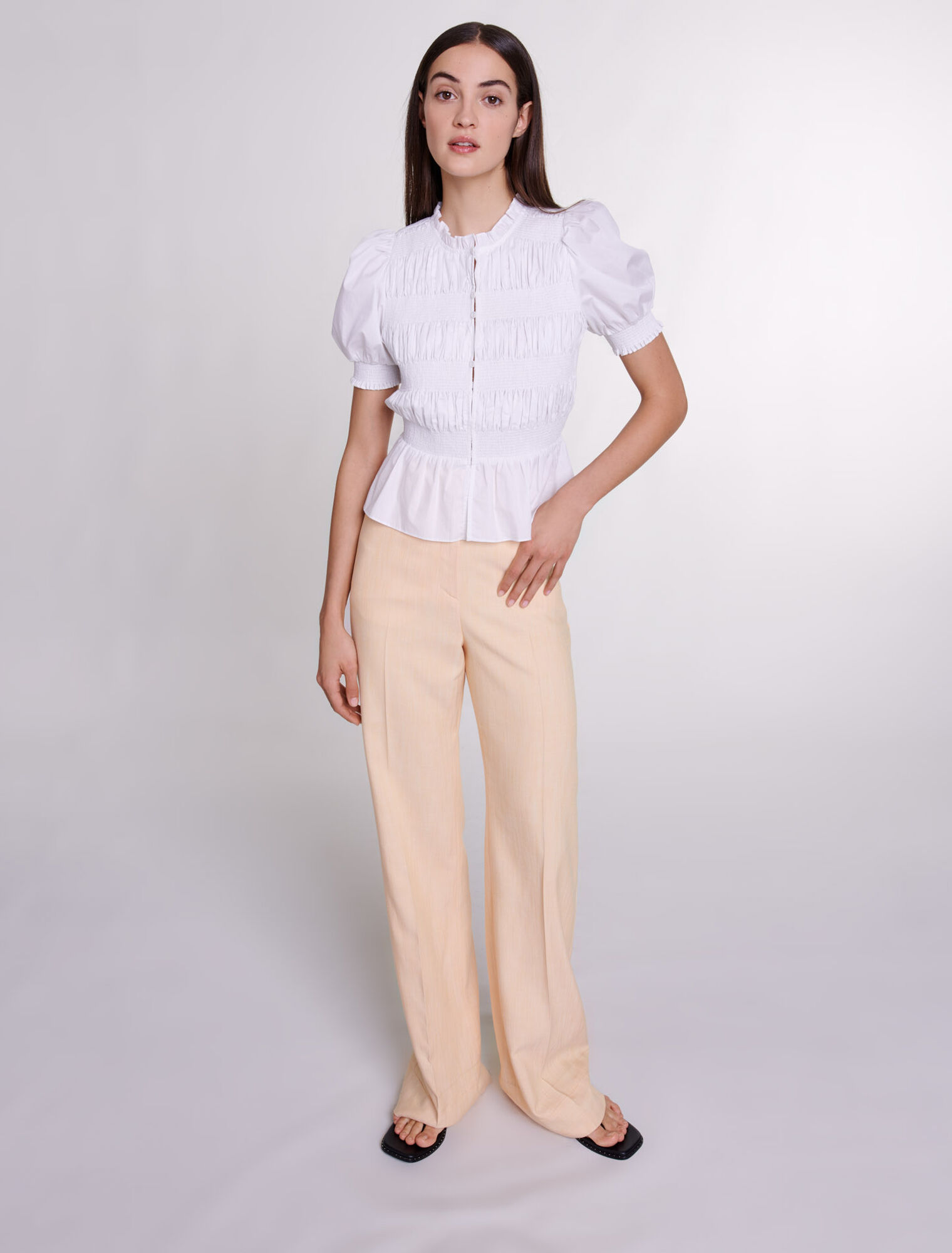 Camisa fruncida