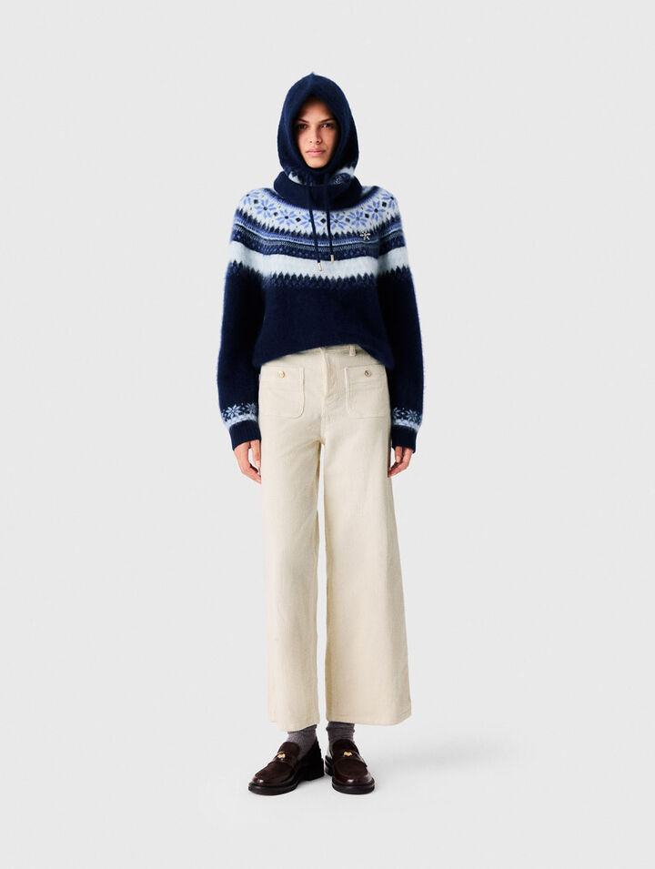 Pantal&oacute;n ancho de pana