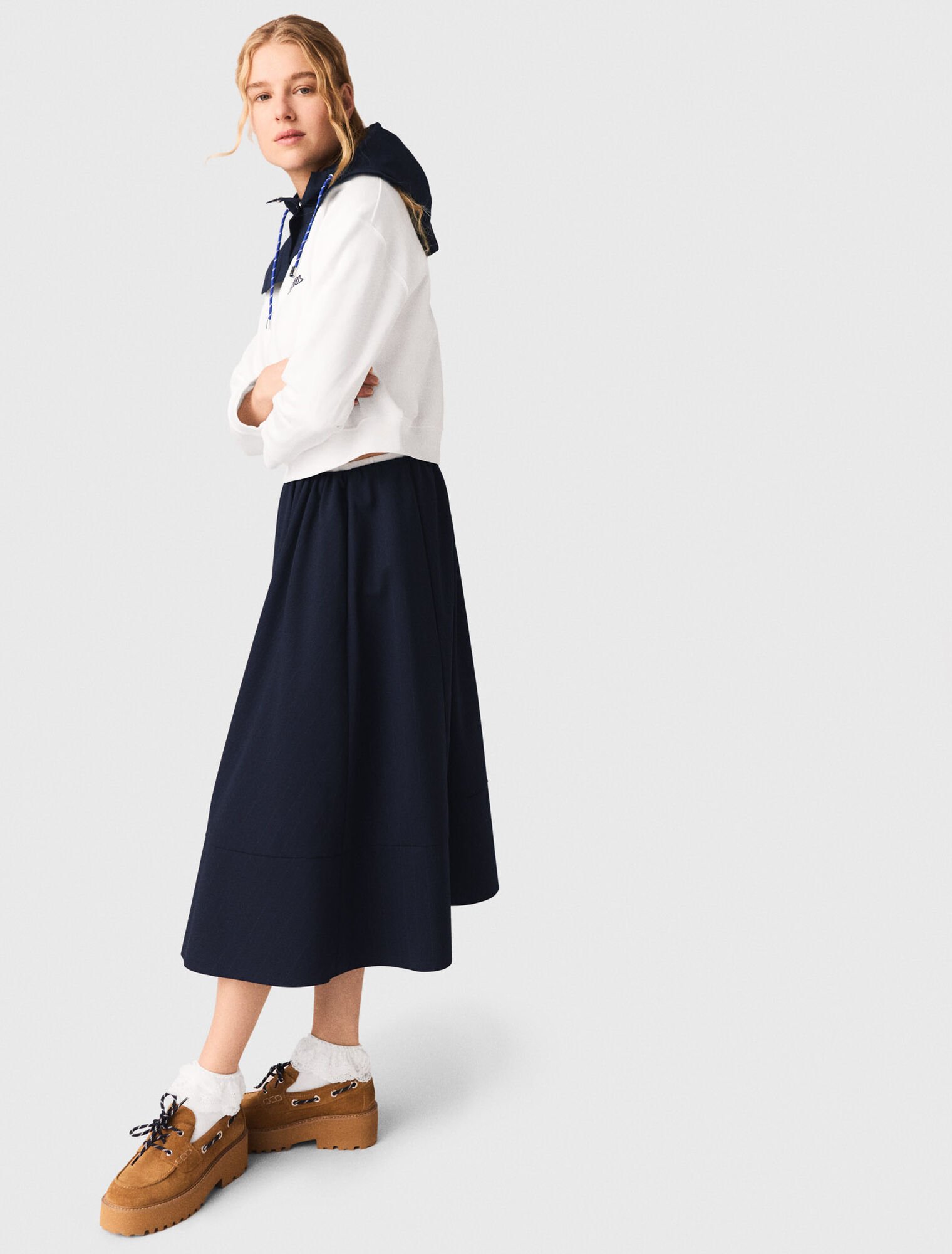 Sudadera con estampado marinero