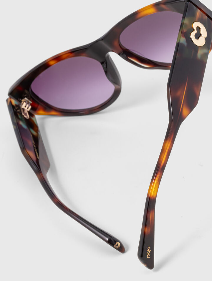 Gafas retro de acetato