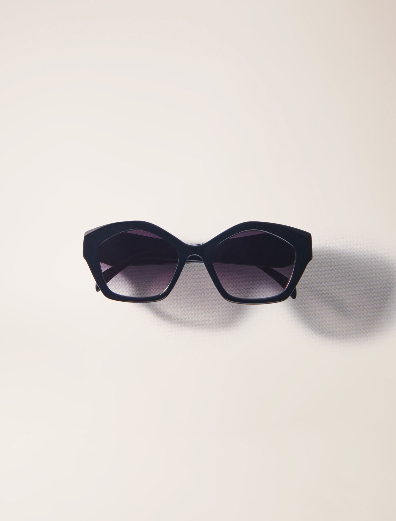 Gafas cat eye de acetato negro