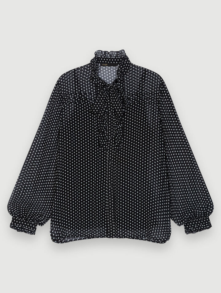 Blusa de lunares