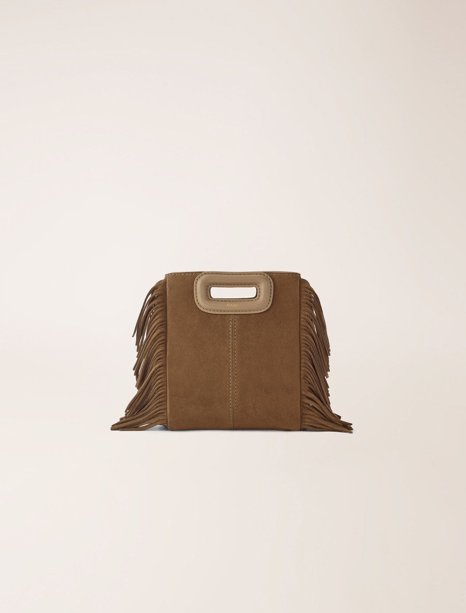 Bolso mini M de piel