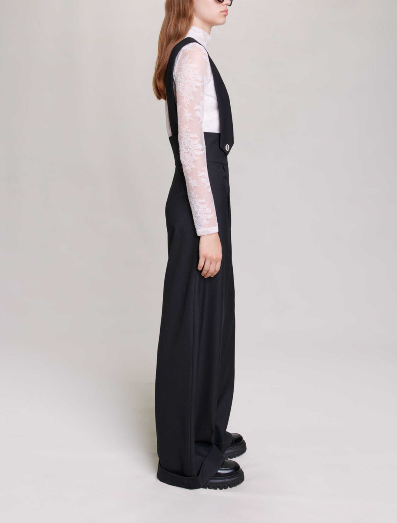 Pantalón largo con tirantes