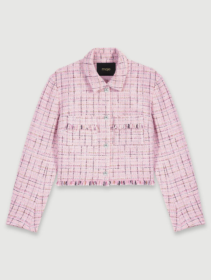 Chaqueta de tweed