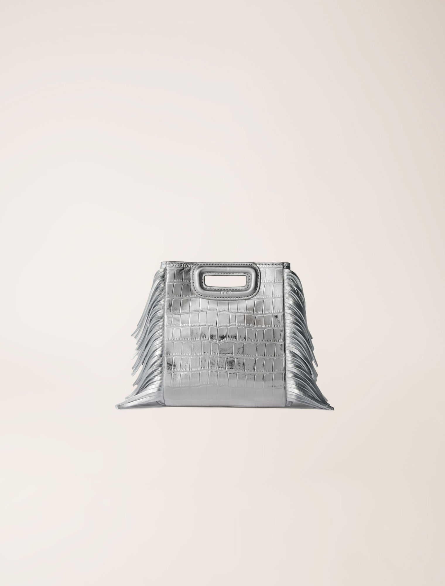 Bolso M Mini de piel de cocodrilo