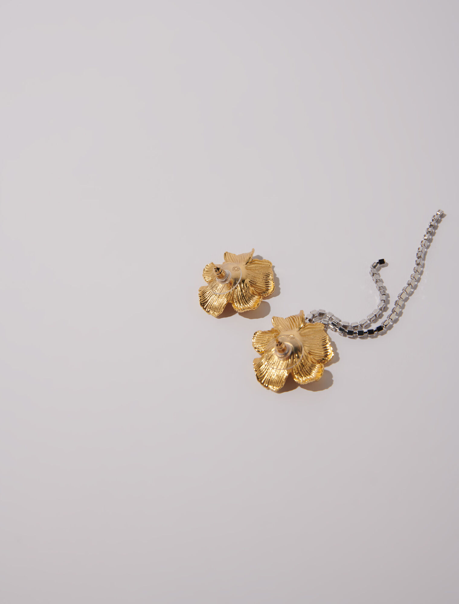 Pendientes flores