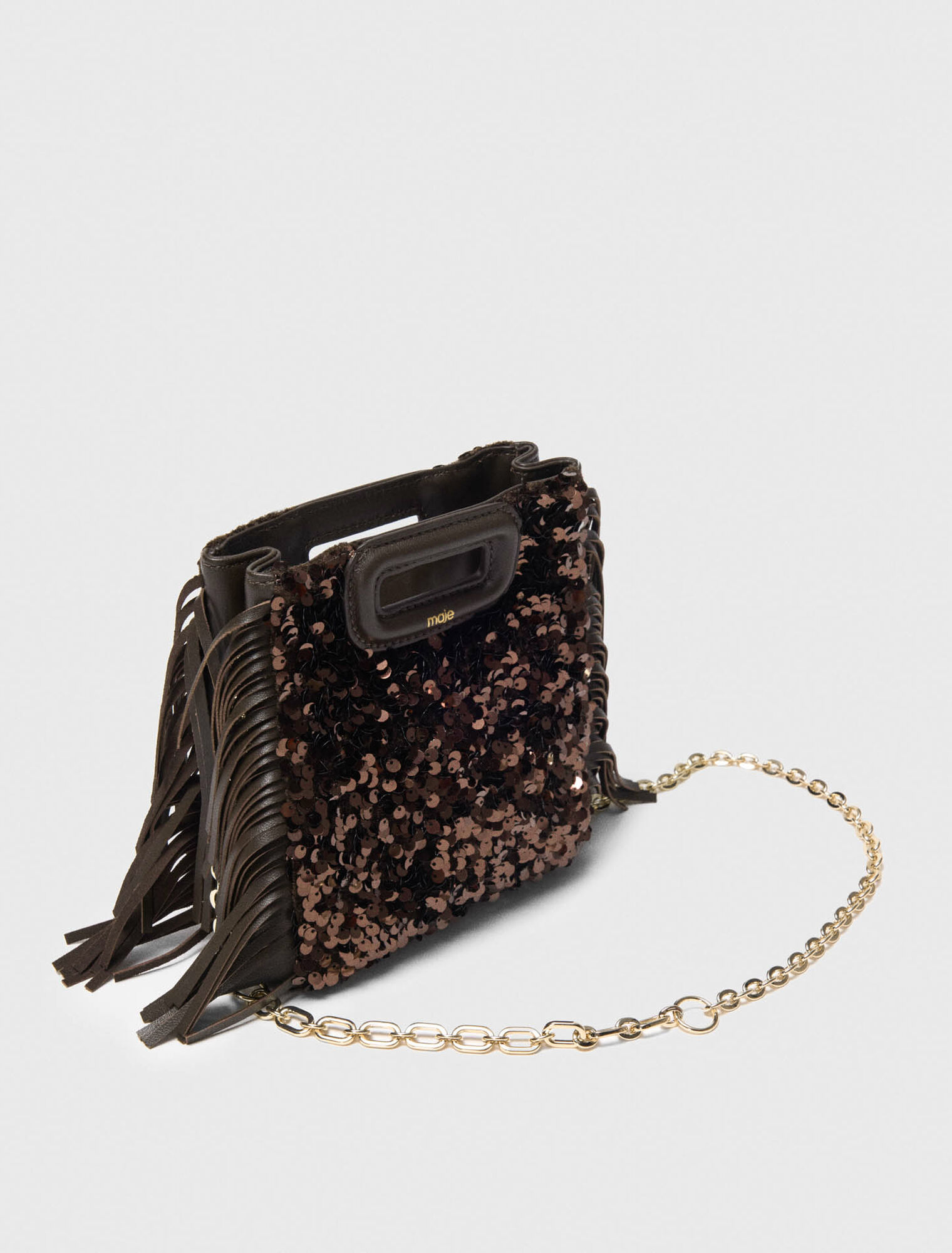 Bolso M mini de lentejuelas