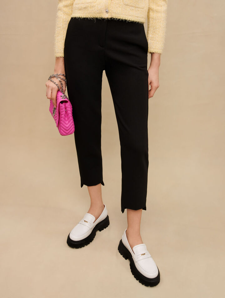 Pantalón traje recto