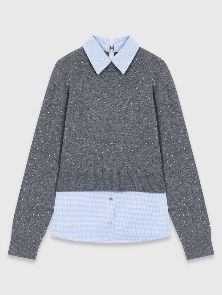 Jersey strass con piezas extra&iacute;bles