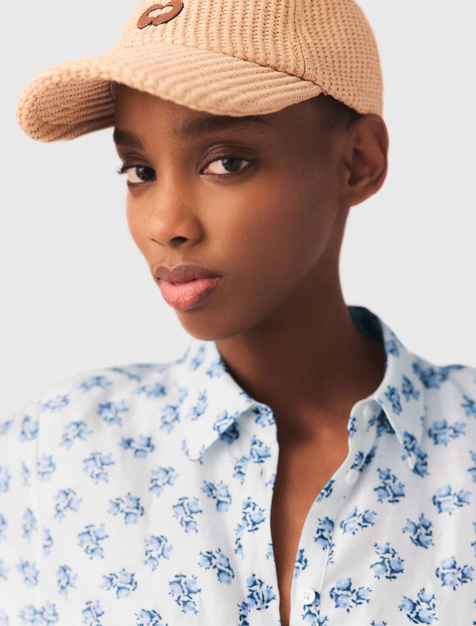 Gorra efecto natural