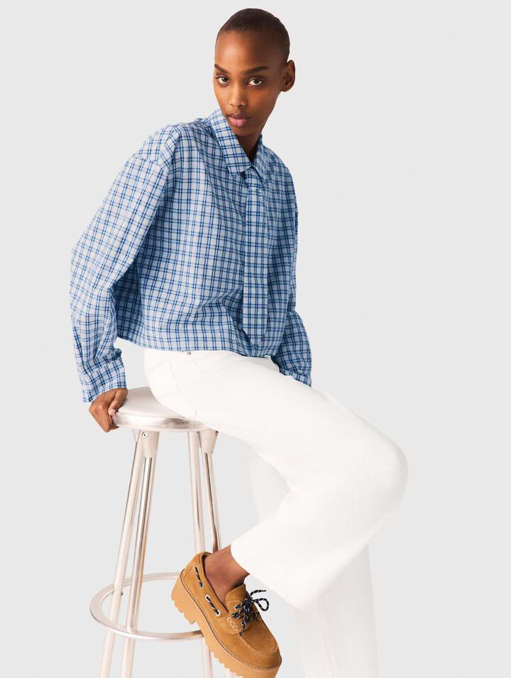 Camisa strass y corbata extra&iacute;ble