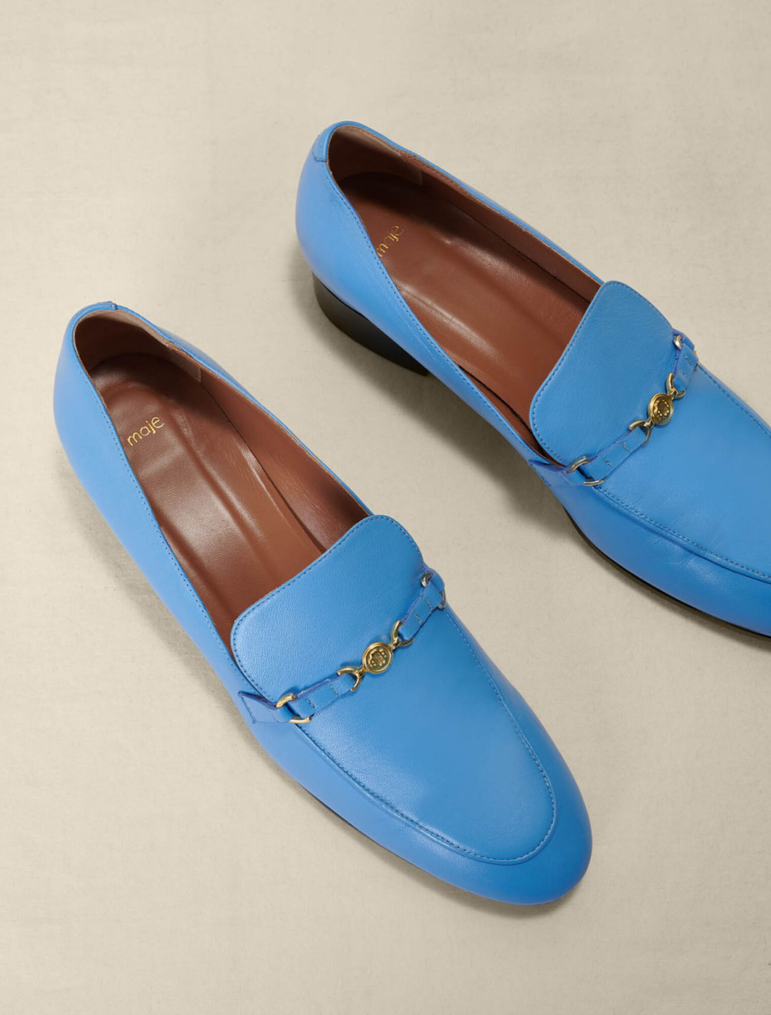 Mocasines de piel